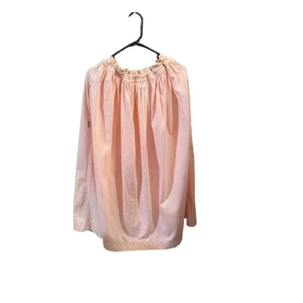 Womens California Sunwash Gene Ewing Bus Pink Boho Skirt Size Small